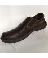 BORN Leather Closed Toe Slip On Earth Walker Flats, Brown (Size 9) - £15.88 GBP