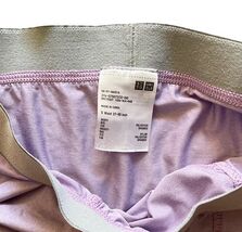 Uniqlo Mens Boxer Briefs Lot of 2 Purple Small Stretch Comfort Underwear image 2