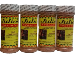 Julio&#39;s Texas Seasoning - (FOUR) 4 Pack - Great for Fajitas, Meats - Del... - $42.71