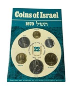 1970 ISRAEL Vintage Official Mint 6 Specimen Coin Set Lira Collection i1... - €80,22 EUR