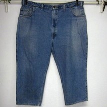 Levi&#39;s Vintage Men&#39;s 545 Loose Fit Big &amp; Tall Blue Jeans W48 L25 100% Cotton - £22.92 GBP