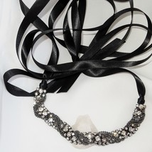 Wrapped Sparkling Crystal Choker Necklace UnderTheHoode - $52.00