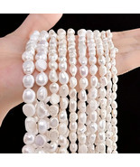 7A Natural Freshwater Baroque Pearl Beads – 7–11mm DIY Jewelry Making, L... - $50.46 CAD+