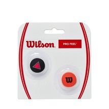 WILSON unisex adult Pro Feel Clash dampener, Red, 2 US - $15.36