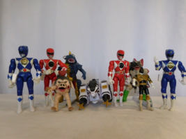 Power Rangers Mighty Morphin Action Figure Toy Lot Vintage 1990s - £46.73 GBP