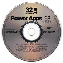 Power Apps 98 (PC-CD-ROM, 1997) For Windows - New Cd In Sleeve - £3.14 GBP