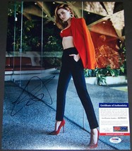 Flash Super Sale! Super Hot Zoey Deutch Signed Autographed 11x14 Photo Psa Coa! - £77.90 GBP