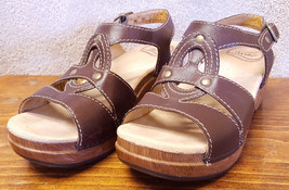Dansco Clogs-Brown Leather-5.5-Womens Shoes-Sandals - $82.27