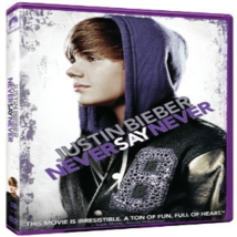 Justin Bieber: Never Say Never Dvd - £8.20 GBP