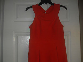 RACHEL ROY New Chilli Cross Back Fit &amp; Flare Embellished Halter Dress  4... - £15.62 GBP