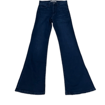 Joes Womens Size 25 High Rise Flare Leg Jeans Denim Blue Dark Wash Pockets New - £36.75 GBP
