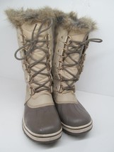 Sorel Tofino II Womens Tan Waterproof Winter Lace Up Boots Size US 8.5 E... - $39.00