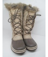 Sorel Tofino II Womens Tan Waterproof Winter Lace Up Boots Size US 8.5 E... - £29.54 GBP