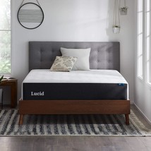 The Lucid 12 Inch Twin Mattress Is Made Of Medium Memory Foam,, Us Certified. - £296.41 GBP