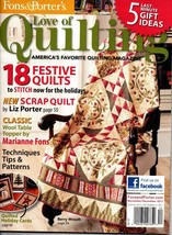 Love of Quilting Magazine November/December 2011 Festive Quilts to Stitch - $7.69