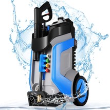 4500Psi Electric Pressure Washer 2024 Newest 4.0 Gpm High Power Washer, Blue - £141.35 GBP