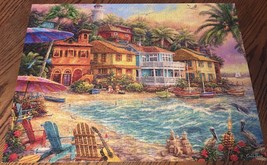 Buffalo Jigsaw Puzzle Island Time by Chuck Pinson 1000 Pieces 26.75&quot; x 1... - $10.95