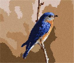 Pepita Needlepoint Canvas: Bluebird, 8&quot; x 7&quot; - £40.09 GBP+