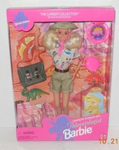 1996 MATTEL 17240 PALEONTOLOGIST BARBIE DOLL Special Edition Career Coll... - £115.69 GBP