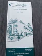 Surf Tides Lodge Carmel by the Sea California  brochure 1960s - £13.37 GBP