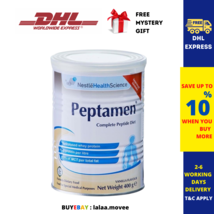 2 x 400g Nestle PEPTAMEN Complete Peptide Diet Vanilla Flavor DHL EXPRESS - £98.58 GBP