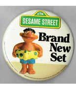 Vintage Sesame Street Jim Henson Muppet&#39;s PVC figure new Set 3&quot; Button Pin - €21,59 EUR