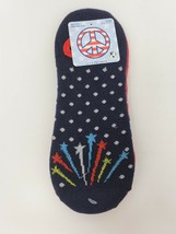 Peace Stay Put Liner - 2 Pair Socks - Size 9-11 - New - $8.79