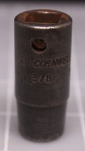 Vintage 3/8&quot; Drive x 3/8&quot; Size CORNWELL Semi-Deep Socket P2212L 6 Point USA - £6.17 GBP