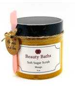 Mango Soft Sugar Scrub Exfoliating Bath Scrub holiday gift for her body ... - $9.45
