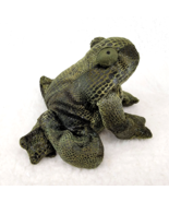 Russ Berrie Frog Plush Flemington Green Realistic Stuffed Animal Vtg 199... - $223.90 MXN