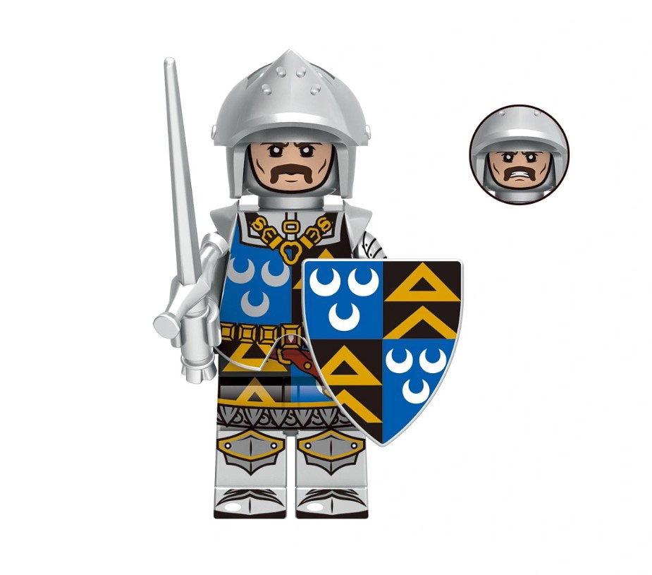 Building Edmond De Thorpe Knight Castle Dragon Minifigure Custom - $7.78