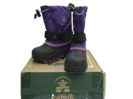 Kamik Unisex-Child Waterbugw Snow Boot Toddler 1-4 Years 9 Toddler Purple - £39.88 GBP