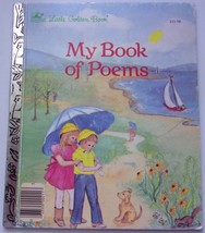 Vintage Little Golden Book My Book Of Poems Compiled by Ben Cruise 1985 - £3.92 GBP