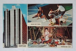 Postcard Sheraton Eastlandmotor Hotel Portland Maine Usa - £7.17 GBP