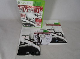Batman: Arkham City -- Game of the Year Edition Microsoft Xbox 360, 2012 - £6.26 GBP