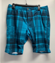 Reef Mens Size M 33 Swim Trunks Board Shorts Lifes short Go Surfing blue... - $19.79