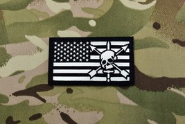 Luminescent GITD US Flag Patch 3.5&quot; x 2&quot; Special Forces CIF Green Beret ... - £18.60 GBP