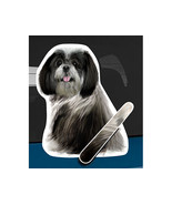 Shih tzu dog rear window wiper wagging tail sticker - $12.99