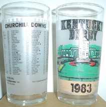 1983 Kentucky Derby Mint Julep Glass Churchill Downs Sunny&#39;s Halo - £4.76 GBP