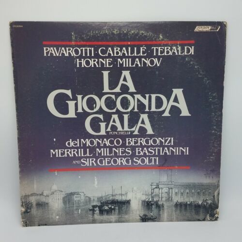 Primary image for La GIOCONDA GALA - Pavarotti Caballe Tebaldi - OS26594 - London ffrr VG+ / VG+