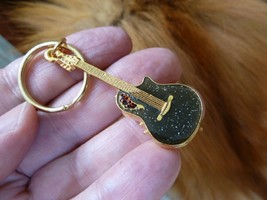 (M-303-B) Pick 1 of 4 colors OVATION Roundback GUITAR KEY CHAIN RING Jew... - $21.41