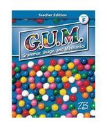 G.U.M. Grammar, Usage, and Mechanics Teachers Edition (Level F) [Paperba... - €37,34 EUR
