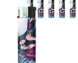 Thai Pin Up Girl D5 Lighters Set of 5 Electronic Refillable Butane  - $15.79