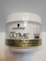 New Schwarzkopf Essence Ultime Omega Repair Damaged Hair Cream Mask 6.1 OZ - $22.00