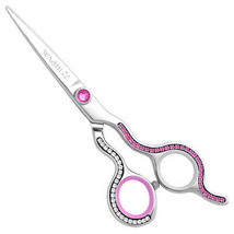 washi stone shear Japan 440C pink diamond best professional hairdressing scissor - £159.07 GBP