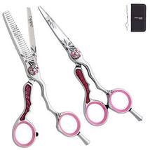 Washi GO silver orchid shear Japan steel best professional hairdressing scissors - $369.00