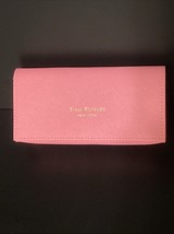 ISAAC MIZRAHI Pink Snap Close Semi-Hard Glasses Case Pouch Small Clutch ... - €7,60 EUR
