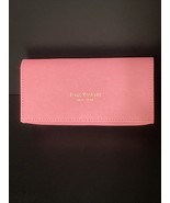 ISAAC MIZRAHI Pink Snap Close Semi-Hard Glasses Case Pouch Small Clutch ... - $12.15 CAD