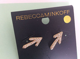 New Rebecca Minkoff Sparkly Crystal Stud Earrings Elegant Summer Fashion  $48.00 - £11.12 GBP