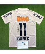 Neymar Jr Santos 11/12 Home SIGNED Signature Shirt/Jersey + COA 2012 (1s... - $2,374.90 MXN